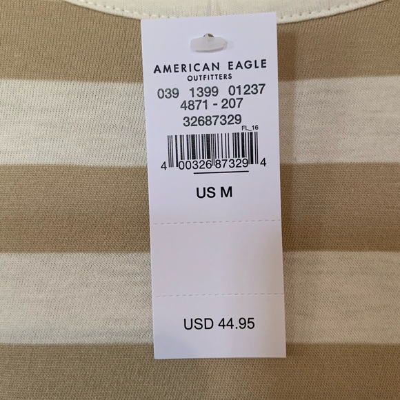 NWT American Eagle Babydoll Tee Dress - Picture 7 of 9